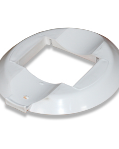 Guide ring white for shut-off control pan MalePan